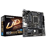 Placa de baza GIGABYTE H610M H V2 DDR4, socket 1700, 2x DDR4 UDIMM, 4x SATA, 1x NVMe, 12x USB-A, mATX