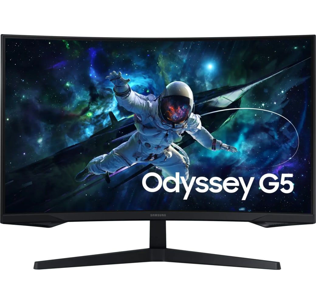 Monitor 32 inch LED Samsung LS32CG554EUXEN 2560 x 1440 pixeli, 165 Hz, 1 ms, Negru