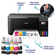 Imprimanta multifunctionala inkjet color Epson L3270, A4, USB 2.0, Wi-Fi, 33 ppm negru, 15 ppm color