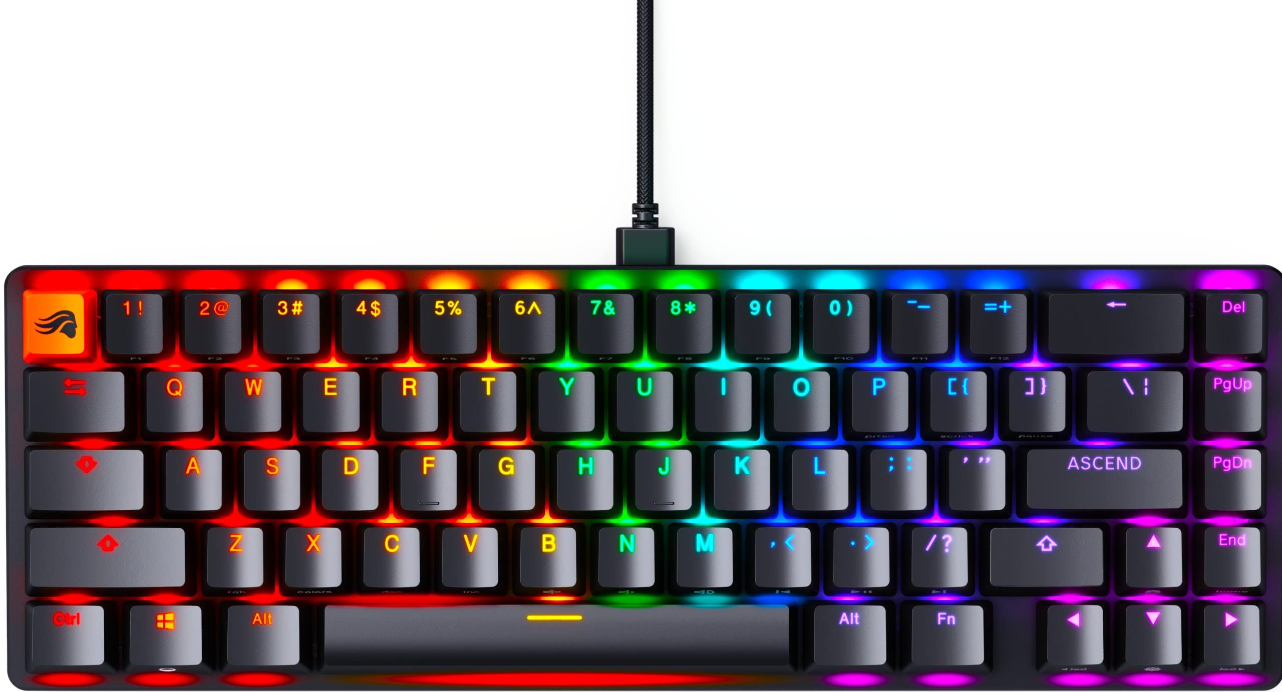 GMMK 2 Compact Keyboard - Fox Switches, US layout, black
