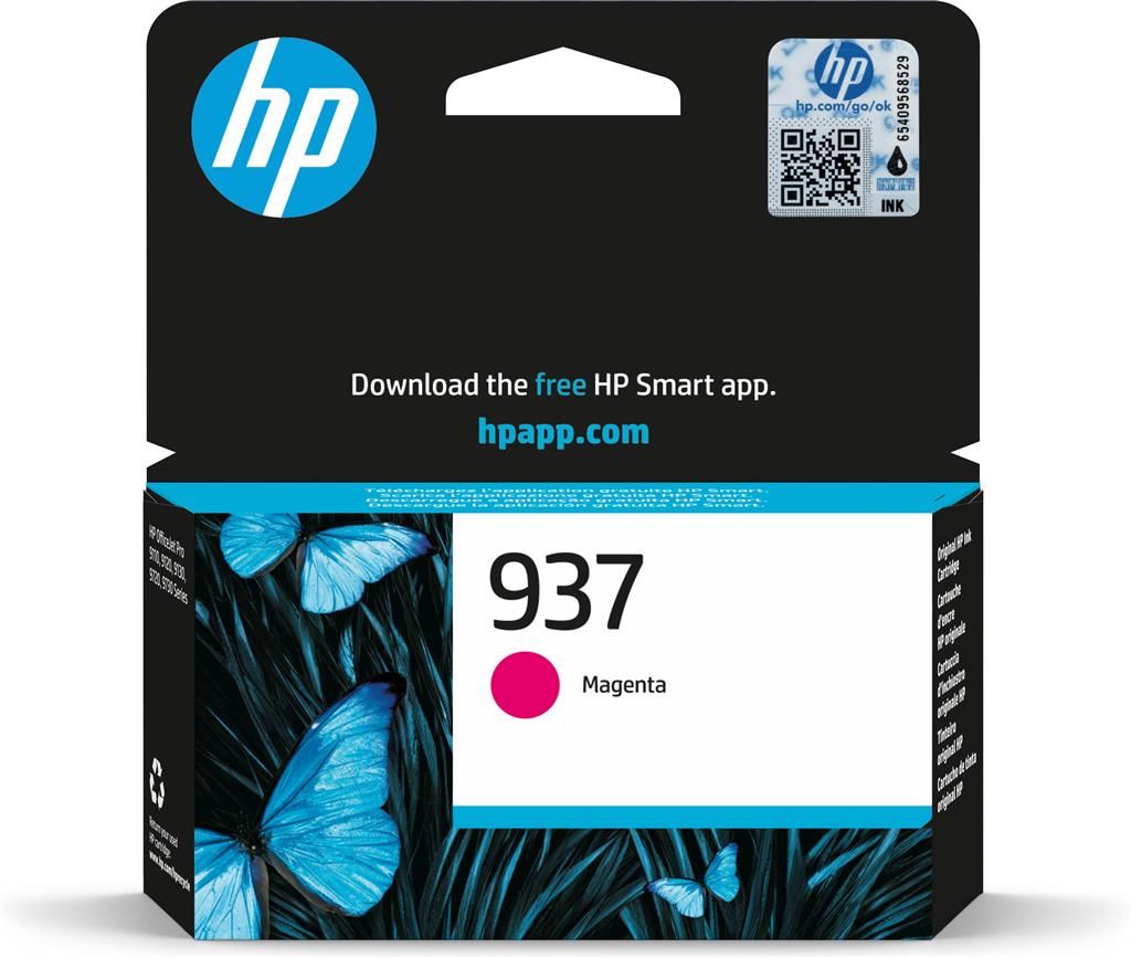 Cartus cerneala HP 4S6W3NE ,Magenta ,800 Pagini ,Original (937)