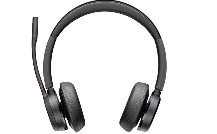 Poly Voyager 4320 UC Stereo USB-A Headset +BT700 USB-A Adapter +Charging Stand
