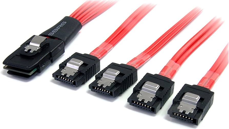 SAS CABLE SFF-8087 TO 4X SATA/.