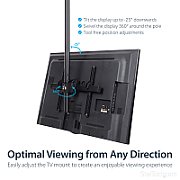TV MOUNT CEILING LONG POLE/3218X680X435MM