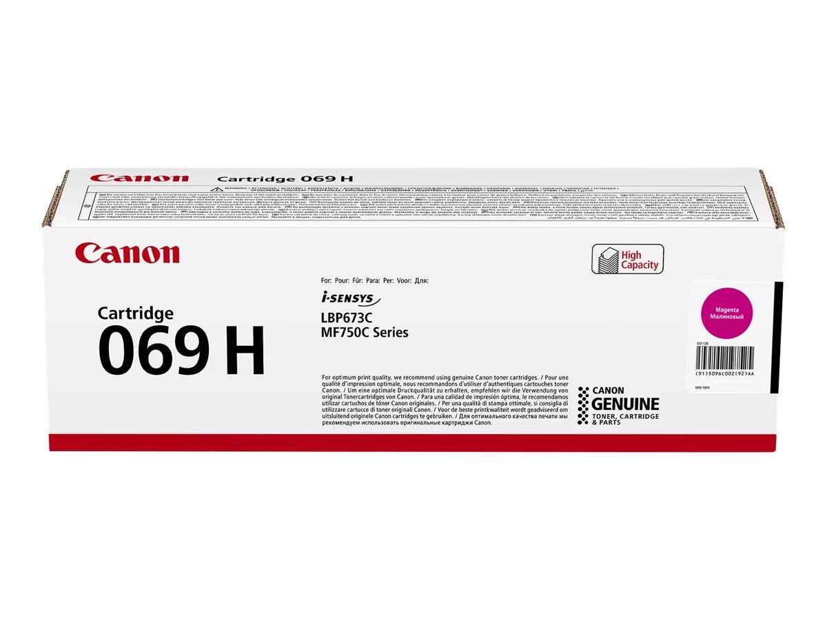 Cartus toner Canon 5096C002 ,Magenta ,5500 pagini ,Original (CRG069HM)