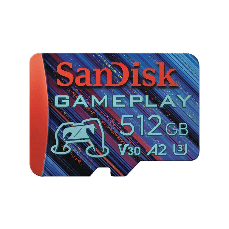 GAMEPLAY MICROSDXC UHS-I CARD/512GB GAMINGMICROSDXC190MB/S130M
