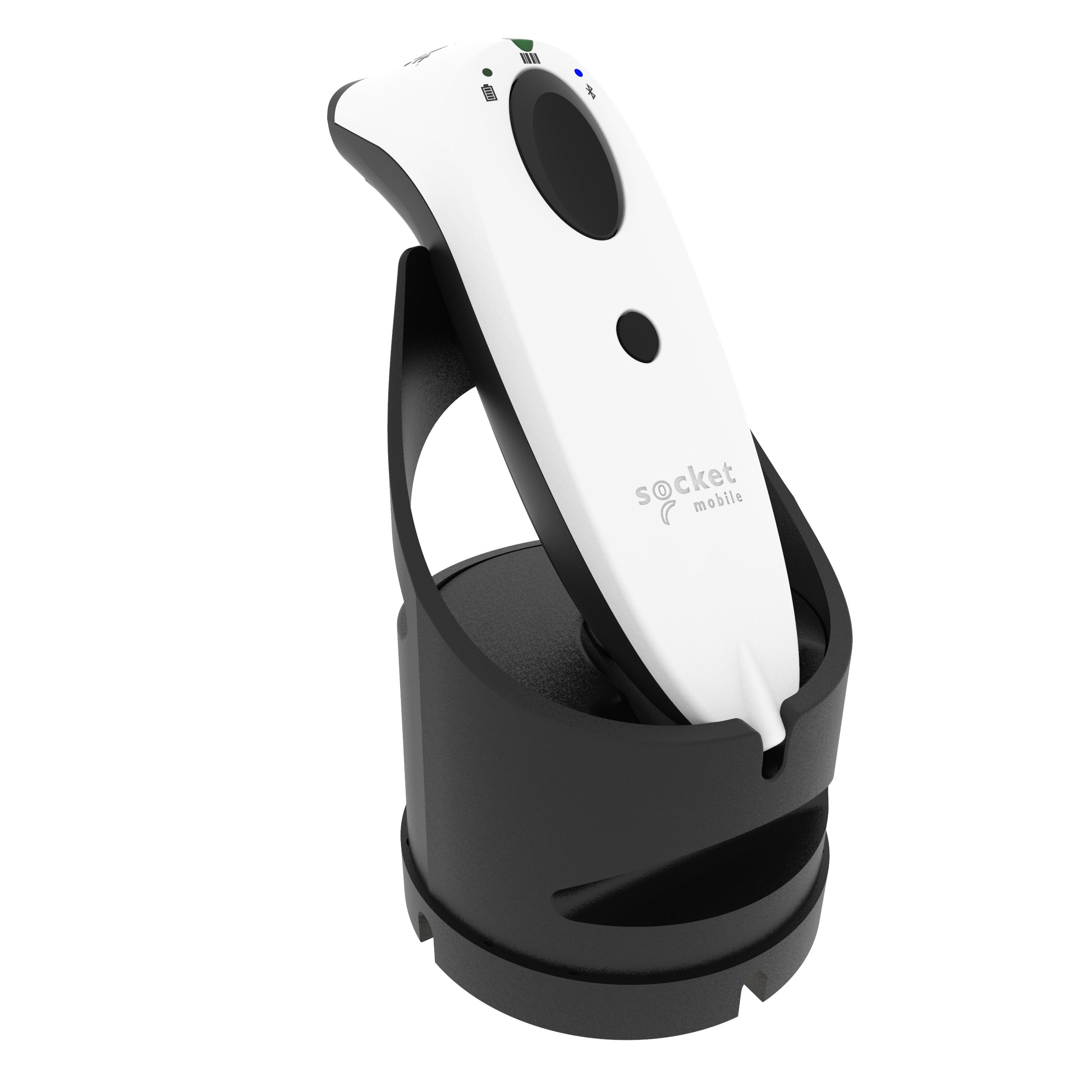 SOCKETSCAN S720 LINEAR BARCODE/QR CODE READER WHITE BLACK DOCK