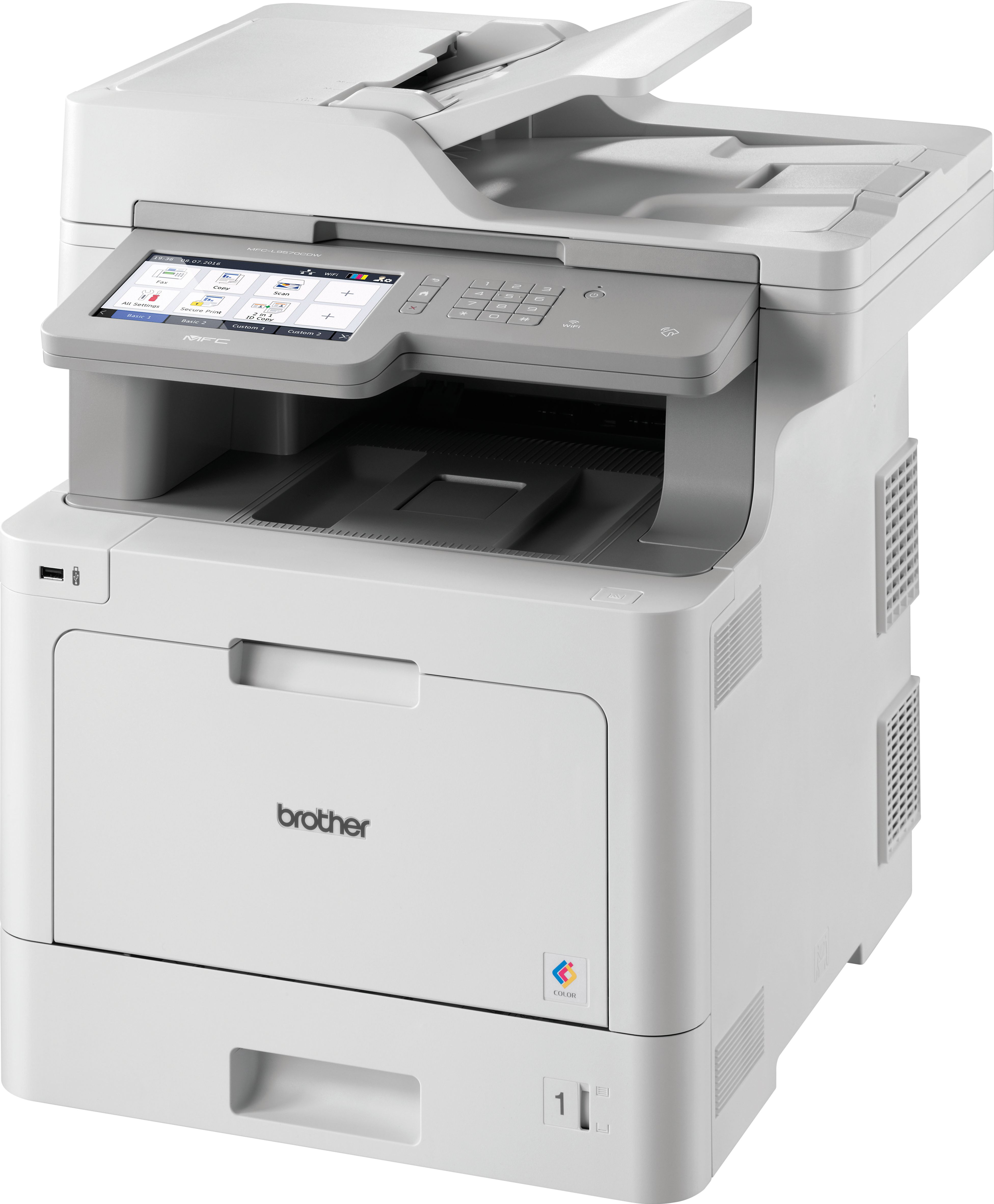 2400dpi, 31ppm, Duplex, 19200dpi scan, IEEE 802.11b/g/n, Fax, Wi-Fi Direct, 17.6cm LCD Touch