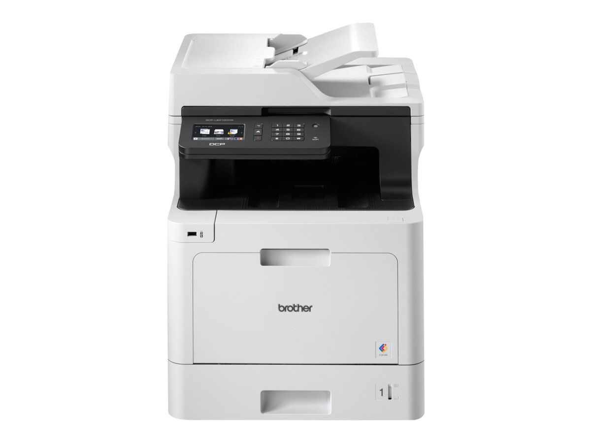 Imprimanta multifunctionala laser color Brother DCP-L8410CDW, A4, ADF, USB 2.0, Wi-Fi