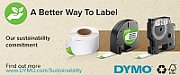 D1-TAPE 12MM X 7M/BLACK ON TRANSPARENT