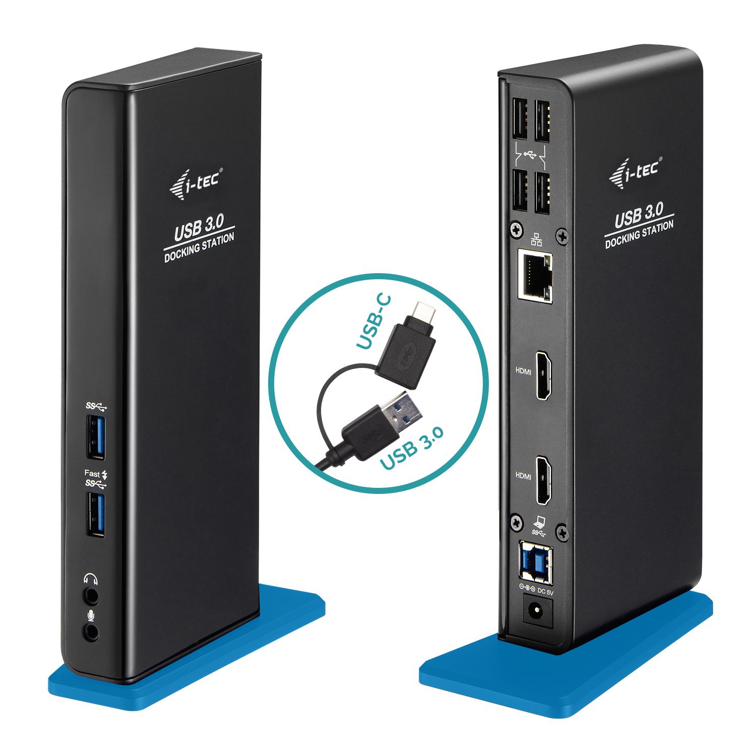 I-TEC USB 3.0/USB-C DUAL HDMI/DOCKING STATION