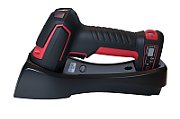 Scanner: Wireless. Ultra rugged/industrial. 1D, PDF417, 2D, XR (FlexRangeâ„¢) focus, with vibration. Red scanner. Bluetooth Class 1.
