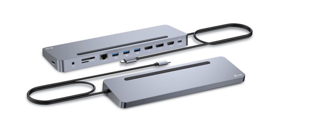 I-TEC USB-C ERGO 3X LCD DOCK/METAL ERGONOMIC 4K DOCK PD 100 W