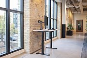 LX DESK MOUNT LCD MONITOR ARM/TALL POLE MATTE BLACK