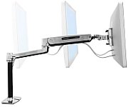 LX HD SIT-STAND DESK MOUNT POL/46IN 6.4-13.6KG LIFT50 MIS-D/EF