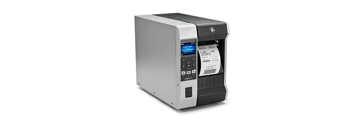 TT Printer ZT610 4 , 300 dpi, Euro and UK cord, Serial, USB, Gigabit Ethernet, Bluetooth 4.0, USB Host, Cutter, Color, ZPL