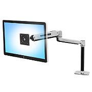 LX SIT-STAND DESKMOUNT POLISHED/42IN 3.2-11.3KG LIFT50 MIS-D/E/F