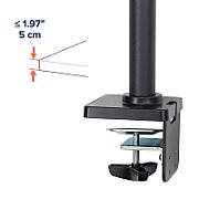 NX MONITOR DESK MOUNT BLACK/UP TO 34IN MONITOR 5 YEARWARRANY