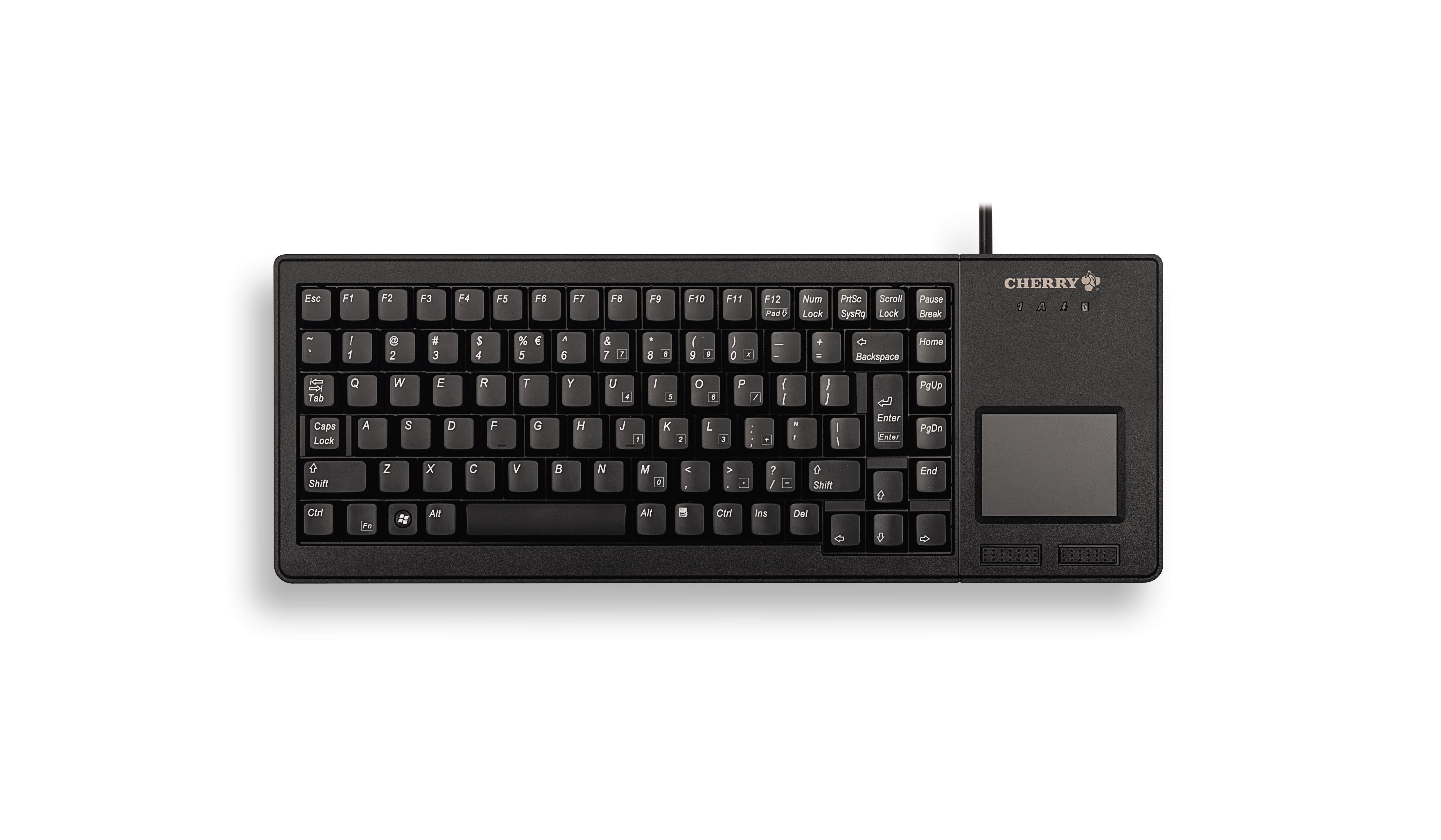 XS TOUCHPAD KEYBOARD USB UK/BLACK