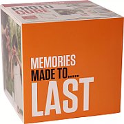 PP-201 5X5 PHOTO CUBE CREATIVE/PACK WHITE ORANGE (40SHEETS) + A