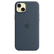 Silicone case Apple with MagSafe Storm Blue