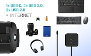 I-TEC USB-C 2XDP DOCK W/ PD100W/I-TEC USB-C DUAL DISPLAY DOCK