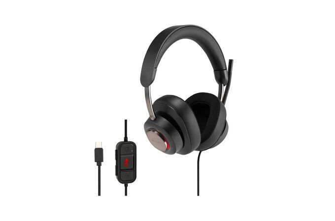 KENSINGTON H2000 USB-C HEADSET/USB-C/ USB-A (C TO A ADAPTER INC