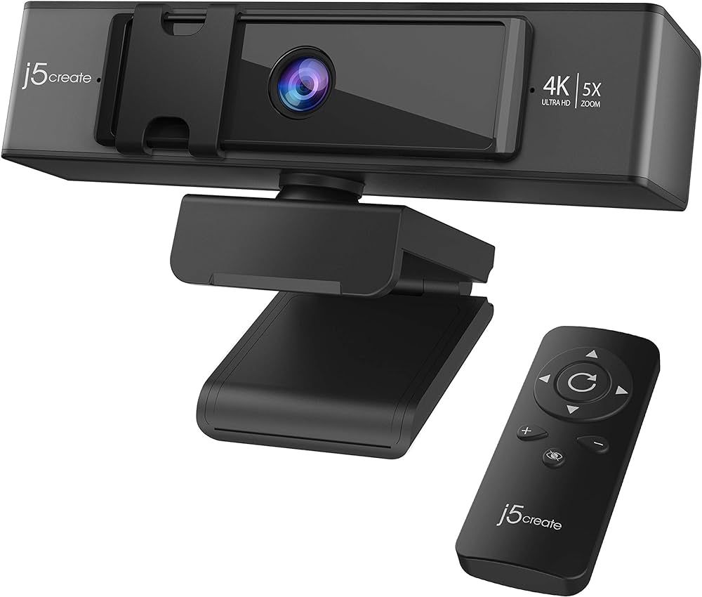 USB 4K ULTRA HD WEBCAM 5X/DIGITAL ZOOM RC