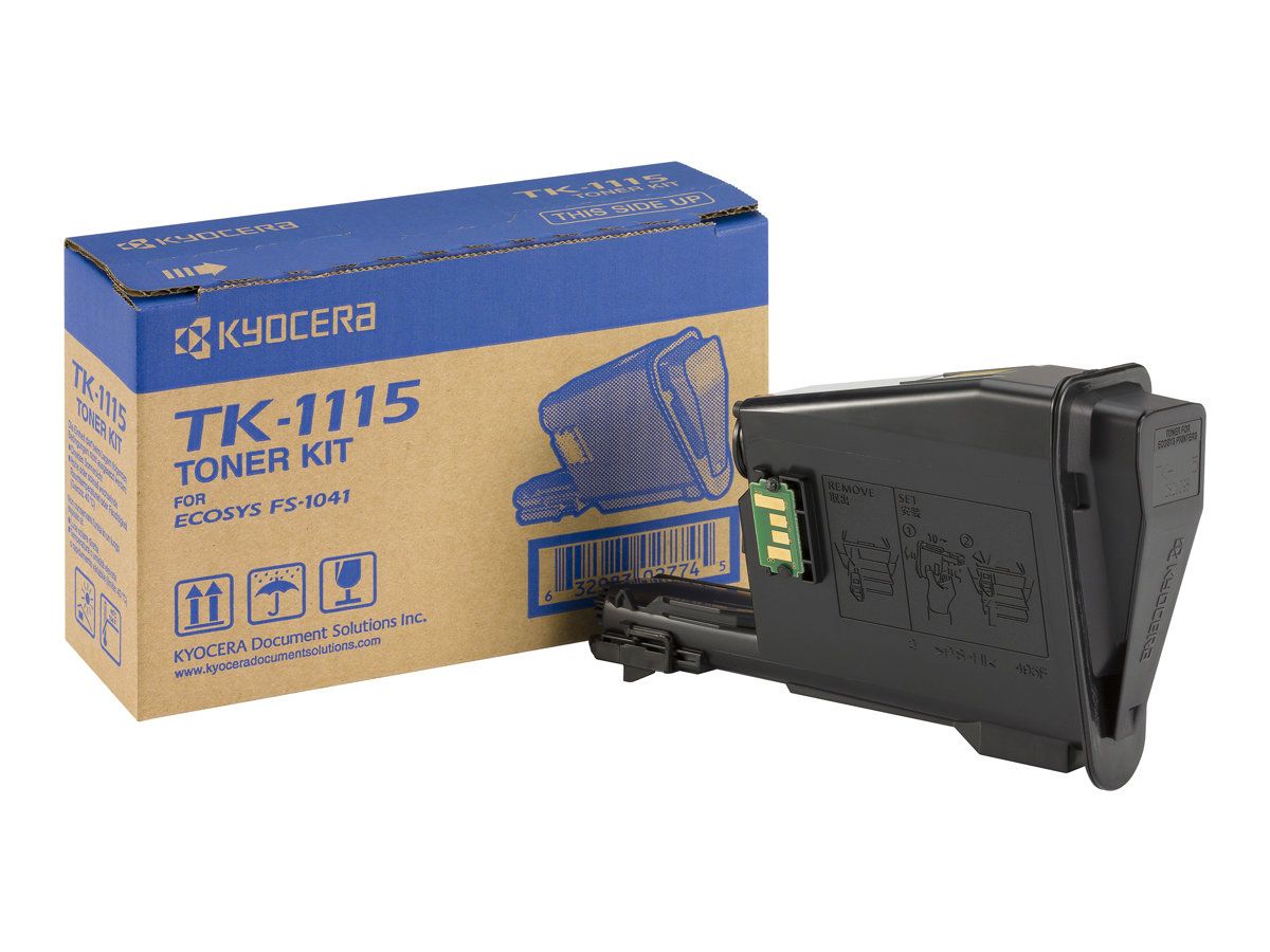 Cartus toner Kyocera 1T02M50NL1 ,Negru ,1600 pagini ,Original (TK-1115)