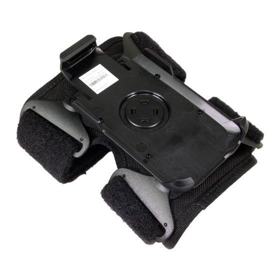 TC21/TC26 WRIST MOUNT ADAPTER WITH ADJUSTABLE DIAL STRAP AND ROTATING MOUNT.  SUPPORTS DEVICE WITH STANDARD BATTERY ONLY. STRAP LENGTH