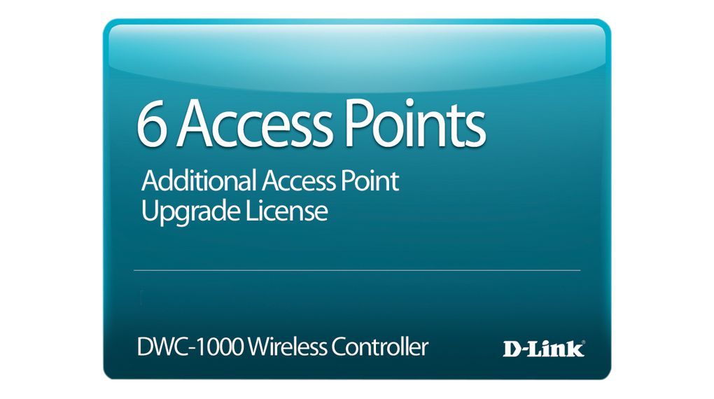 WIRELESS CONTROLLER DWC-1000/6 ACCESS POINT LICENSES
