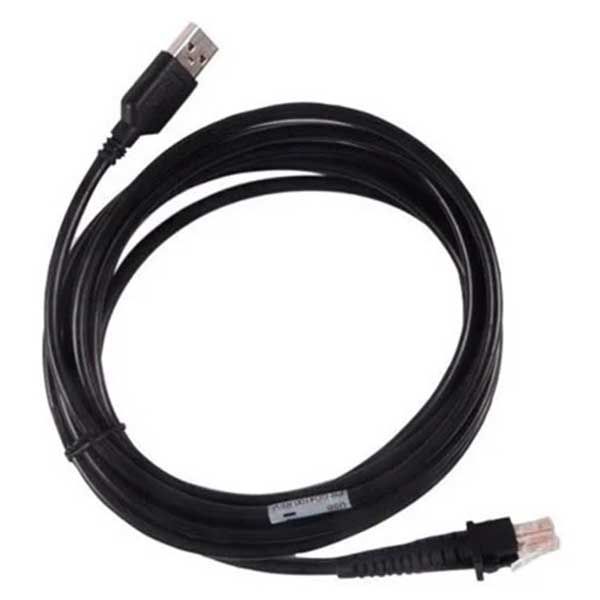 Cable, USB, Type A, External Power, High Current, PVCW, Straight, 1.2M, Black (for use with WLC4X90 Wireless Charging Base Station)