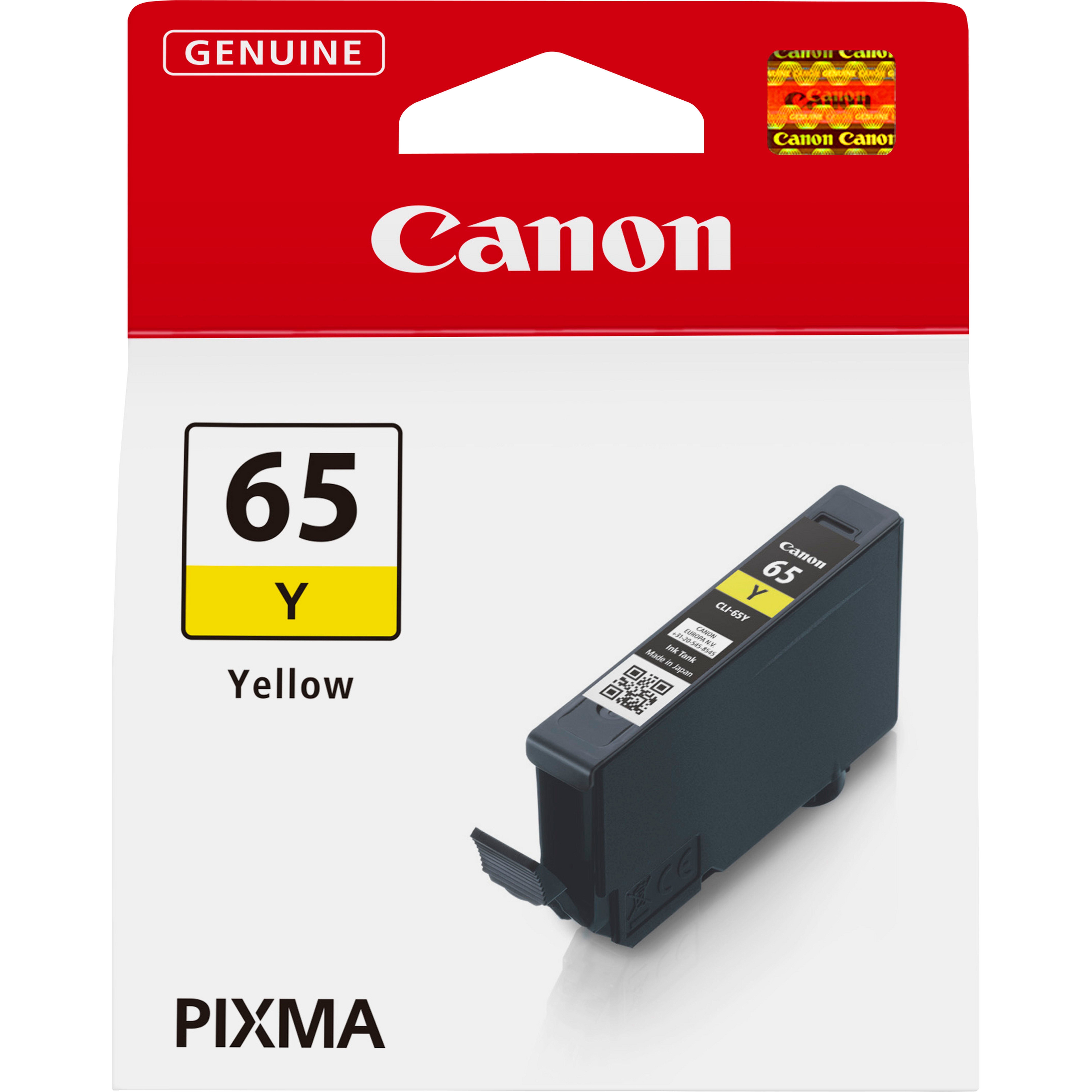Cartus cerneala Canon 4218C001 ,Galben ,12.6 ml ,Original (CLI-65Y)