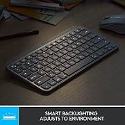 MXKEYS MINI WRLS ILLUMINATED KB/GRAPHITE - CH - CENTRAL