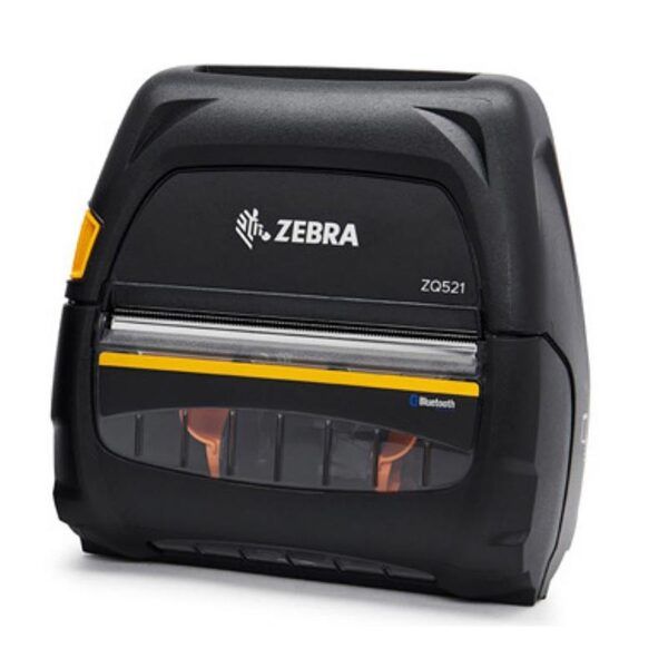DT Printer ZQ521, media width 4.45 /113mm English/Latin fonts, 802.11ac/Bluetooth 4.1, Ext battery, EMEA certs