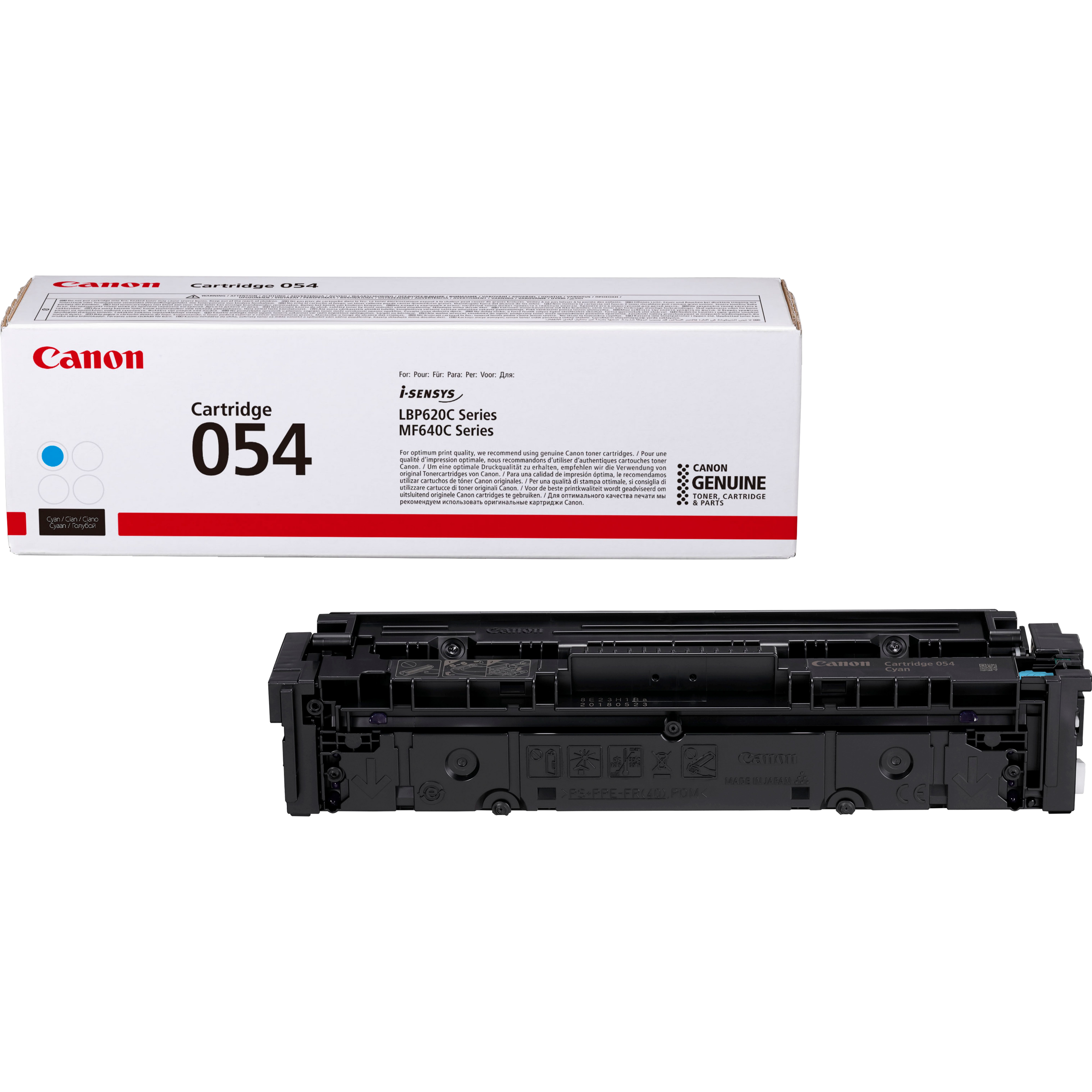 Cartus toner Canon 3023C002 ,Albastru ,1200 pagini ,Original (CRG054C)