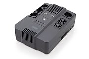 UPS Digitus DN-170111, 800 VA, 480 W, cu management, line-interactive, 4x Schuko, 3x C13, 1x RJ45, 2x USB, 12V 9Ah LED, Brick, Negru