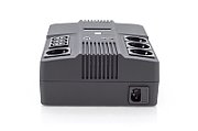 UPS Digitus DN-170111, 800 VA, 480 W, cu management, line-interactive, 4x Schuko, 3x C13, 1x RJ45, 2x USB, 12V 9Ah LED, Brick, Negru