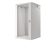 LANBERG WF01-6622-10S Lanberg wall-mounted rack 19 demounted flat pack 22U/600x600mm gray