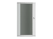 LANBERG WF01-6427-10S Lanberg wall-mounted rack 19 demounted flat pack 27U/600x450mm gray