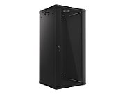 LANBERG WF01-6627-10B Lanberg wall-mounted rack 19 demounted flat pack 27U/600x600mm black