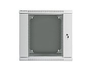 LANBERG WF02-6612-10S Lanberg wall-mounted double section rack 19 flat pack 12U/600x600mm grey