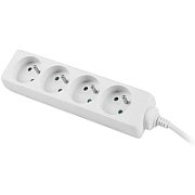LANBERG PS0-04E-0150-W Lanberg 1.5M White 4X 230V Lanter EXTENSION PL. CABLE FROM FULL COPPER