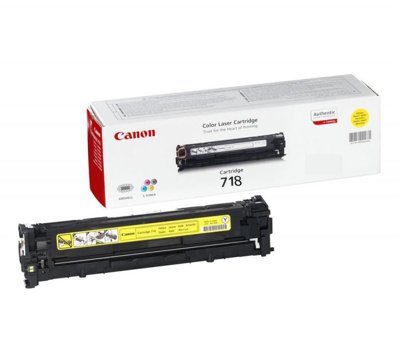 Cartus toner Canon CR2659B002AA ,Galben ,2900 pagini ,Original (CRG718Y)