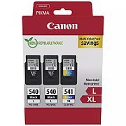 Cartus cerneala Canon 5224B017 ,Black/tri-color ,2x 15 ml + 1x 13 ml ,Original (PG-540L X 2 /CL-541XL)