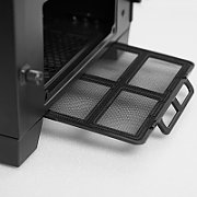 CARCASA Chieftec  APEX Q , middle tower, office, fara sursa, 11xfan, 3x fan incluse, PSU shroud, USB 3.1 gen 1 x 2, USB-C 3.2 gen 2 x 1, audio, mic, 7 sloturi expansiune, negru,  GA-01B-Q-OP  (timbru verde 0.24lei)