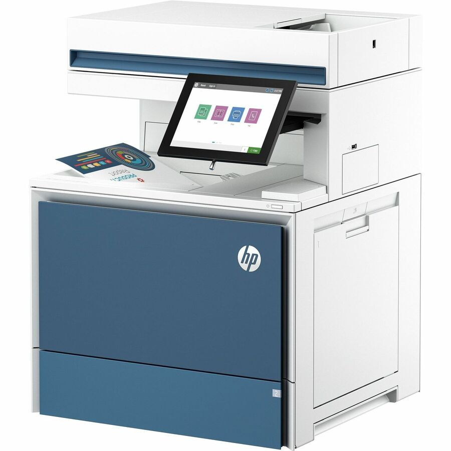Imprimanta multifunctionala laser color HP 6800dn, A4, duplex, ADF, USB 2.0, 55 ppm negru, 55 ppm color