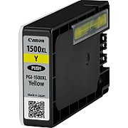 Cartus cerneala Canon 9195B001 ,Galben ,935 pagini ,Original (PGI-1500XL Y)