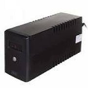 UPS Digitus DN-170063-LCD, 600 VA, 360 W, line-interactive, 2x Schuko, 2x RJ45, 1x USB, 12V 7Ah LCD, Tower, Negru