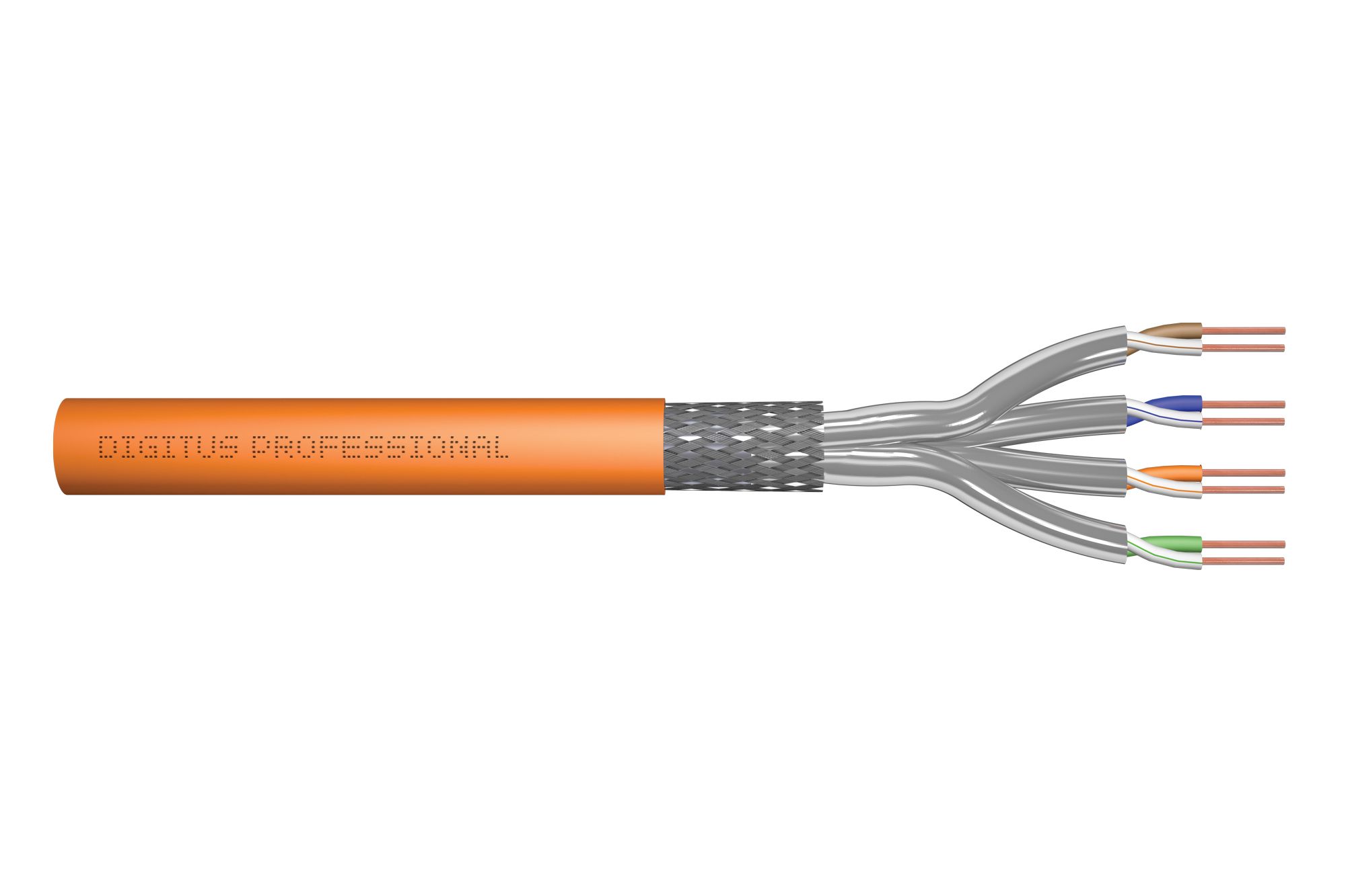 DIGITUS DK-1743-VH-1 DIGITUS CAT 7 Twisted Pair PiMF Installation Cable 100m